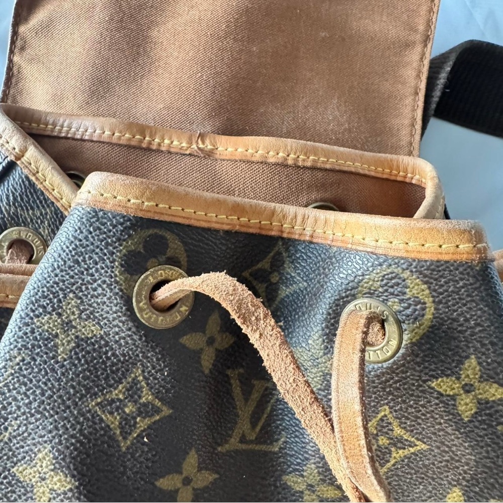 Louis Vuitton Brown Monogram Backpack - Picture 5 of 6